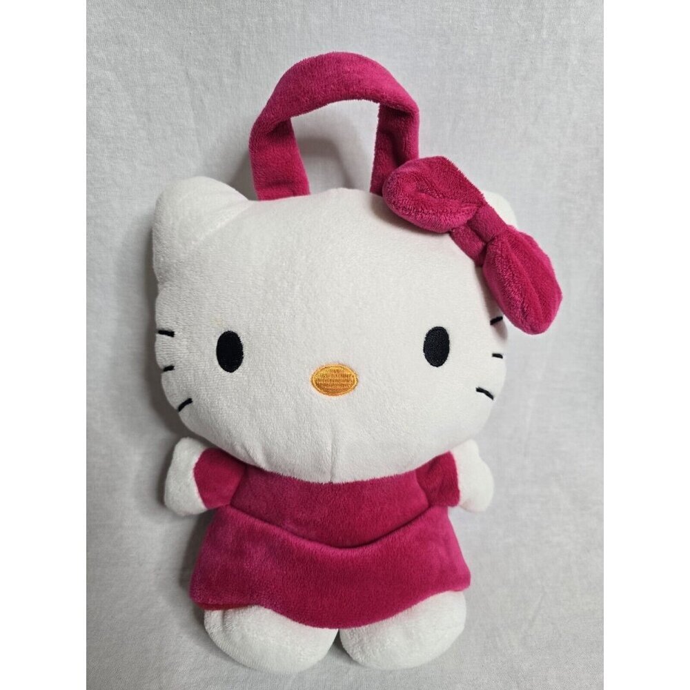 H&M Hello Kitty by Sanrio Plush Bag With Zippered Pouch